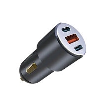 Incărcător auto XO CC45, 30W, Negru