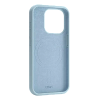 Husă Etteri Silicone Mag case pentru iPhone 16 Pro Max, Albastru deschis