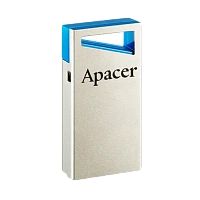 Memorie USB Apacer AH155, 64GB, Argintiu/Albastru