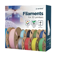 Filament pentru imprimantă 3D Gembird 3DP-ABS1.75-01-Y, ABS, Galben , 1.75 mm, 1kg