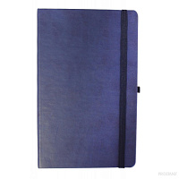 Agenda nedatata 130*210 mm ivory Lizy ECL albastru