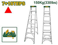 Scară cu o singură parte din aluminiu 7+1 trepte 150 kg Jadever JDLD2H07