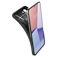 Husă Spigen Samsung S23+, Liquid Air, Negru mat