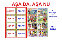 BM-4.1 Așa da, așa nu - Set 4 planșe A3, laminate