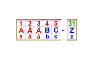 D1-15 Cheiţa cu litere (A4)