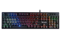 Tastatură Bloody B500N, Cu fir, Negru
