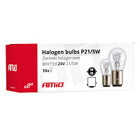 01007 Bec Halogen (10 buc)  P21/5W BAY15D 24V 21W/5W