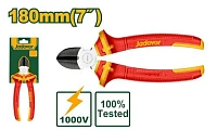 Clește tăietor diagonal izolat electric 1000V 180mm Jadever