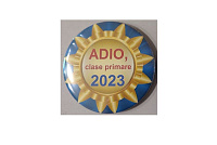 Insignă - Adio, clase primare art.InsCL-1
