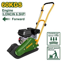 Placă compactoare pe benzină 60 kg LONCIN 6.5HP Jadever