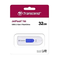 Memorie USB Transcend JetFlash 790, 32GB, Alb