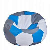 BeanBag Minge marimea"L",culoarea sur, albastru, alb din ecopiele