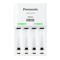 Încărcător Acumulatori Panasonic BQ-CC51C, Alb