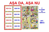 BM-5.1 Așa da, așa nu - set 4 planșe A3, laminate