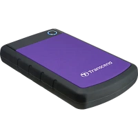 HDD portabil extern Transcend StoreJet 25H3P, 1 TB, Gri/Violet (TS1TSJ25H3P)