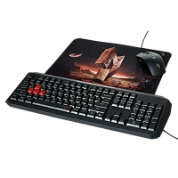 Mouse Pad pentru jocuri Acer Nitro NMP450, Medium, Negru | Roșu