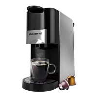 Cafetiera cu capsule Polaris PCM2020, 1450W, Negru