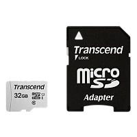 Card de Memorie Transcend microSDHC Class 10, 32GB (TS32GUSD300S-A)