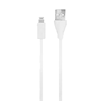 Cablu încărcare și sincronizare Xpower Lightning cable, Flat, USB Type-A/Lightning, 1m, Alb