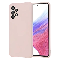 Husă Xcover Galaxy A53 - Liquid Silicone, Roz