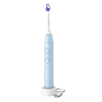Periuța de dinți electrică sonică Philips HX7406/02, Albastru deschis