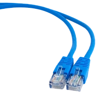 Patch cord Cablexpert PP12-0.5M/B, CAT5e UTP, 0,5m, Albastru