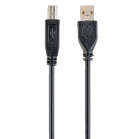 Adaptor USB Cablexpert CCP-USB2-AMBM-1M, USB Type-A/USB Type-B, 1m, Negru