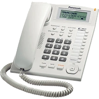 Telefon cu fir Panasonic KX-TS2388, Alb