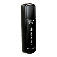Memorie USB Transcend JetFlash 350, 32GB, Negru