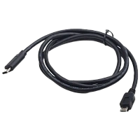 Cablu încărcare și sincronizare Cablexpert CCP-USB2-mBMCM-1M, Micro-USB/USB Type-C, 1m, Negru