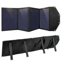 Încărcător solar Choetech SC009, Negru
