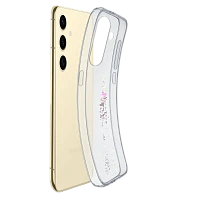 Husă Cellularline Fine pentru Samsung Galaxy S25, Transparent