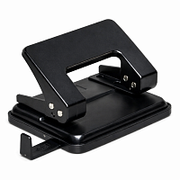 Perforator 15 file 4Office, metalic, 8cm standard, 2 perforatii, pentru birou si scoala