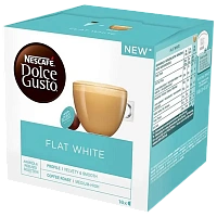 Cafea Nescafe Dolce Gusto Flat White, 16 buc