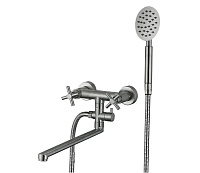 Baterie pentru cadă WEZER VAL6-10 Ø35 (inox satinat)