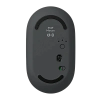Set Tastatură + Mouse Logitech POP ICON Combo, Fără fir, Grafit | Verde