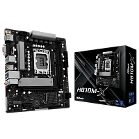 Placă de bază ASRock H810M-X, LGA1851, Intel H810, Micro-ATX