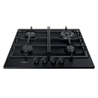 Plită pe gaz Whirlpool TKRL 661 NB, Negru