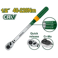 Cheie dinamometrică 1/2" 40-220Nm (425mm) JDWQ1D12 Jadever