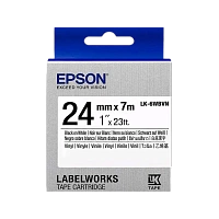 Cartuş de bandă Epson LK-6WBVN, 24 mm x 7 m