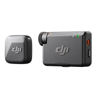 Microfon portabil pentru înregistrare vocală DJI Mic Mini (1 TX + 1 RX), Fără fir, Negru