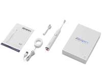 Periuța de dinți electrică sonică Aquapick AQ 102, Alb
