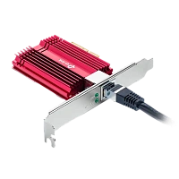 Adaptor de rețea TP-LINK TX401, Roșu