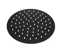 Cusătură de duș WEZER WKY-20-BLACK Ø200 mm (negru)