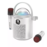 HOCO BS59 Pearlescent BT speaker with mic cold gray