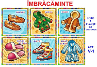 V-1 Joc Loto Îmbrăcăminte