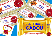 Certificat cadou - Materiale didactice, Jocuri educaţionale  - 4000 lei art.CT-05