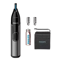 Trimmer pentru bărbați Philips Series 3000 NT3650/16, Negru | Gri