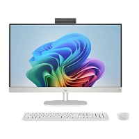 Computer All-in-One HP AI 27-ct2000ci, 27", AMD Ryzen AI 7 350, 16GB/1024GB, Windows 11 Home, Alb