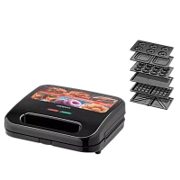 Aparat pentru sandwich multifunctional Ardesto SM-H600B, Negru
